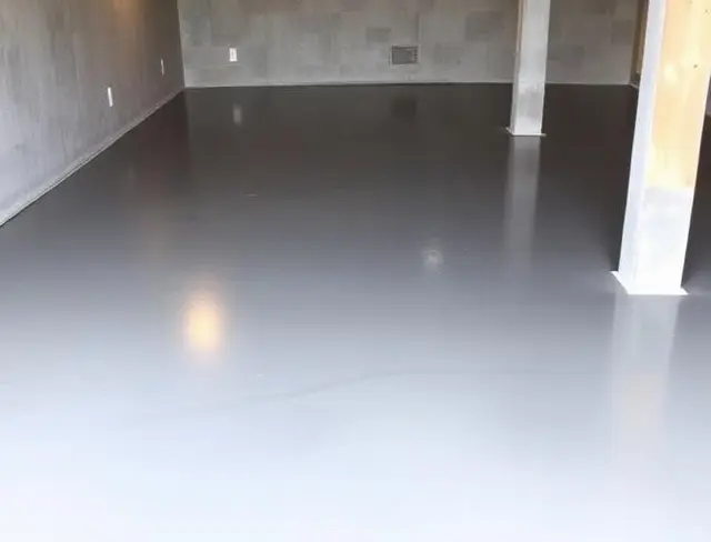 Polished concrete basement floor in Portland OR – Glorious Stone Construction